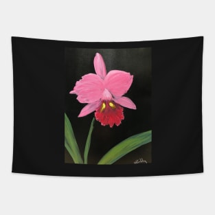 Pink Orchidia Tapestry