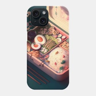 Japanese Bento Box art Phone Case