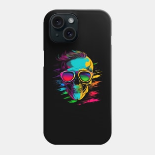 Colorful skull Phone Case