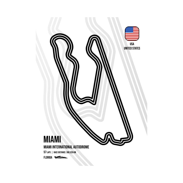 Miami Race Track by RaceCarsDriving