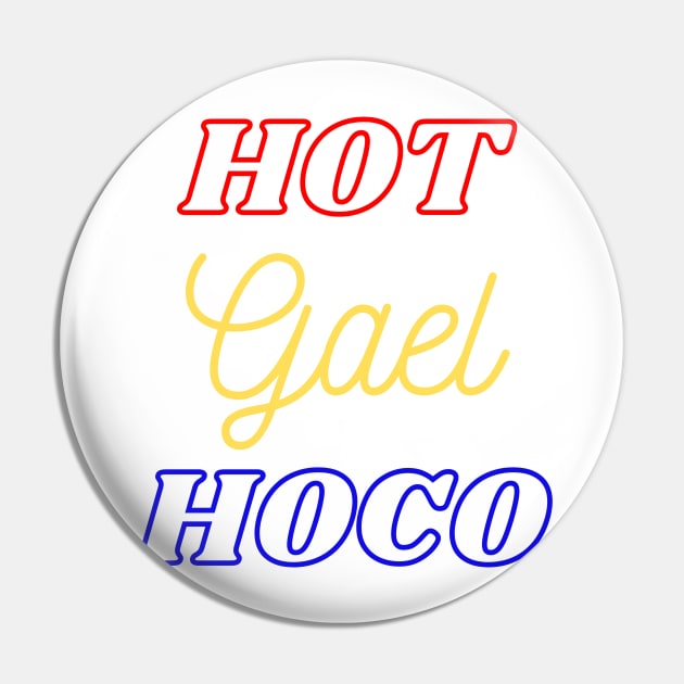 Hot Gael Hoco Pin by stickersbyjori