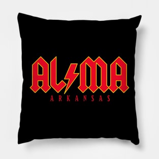 Alma, Arkansas Pillow