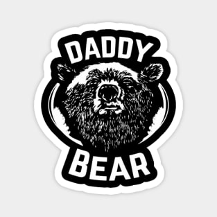 Daddy Bear Papa Bear For Father'S Day New Papa Daddy Magnet