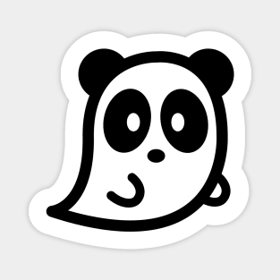 Ghost Panda Bambu Brand Halloween Trick or Treat Scary Magnet