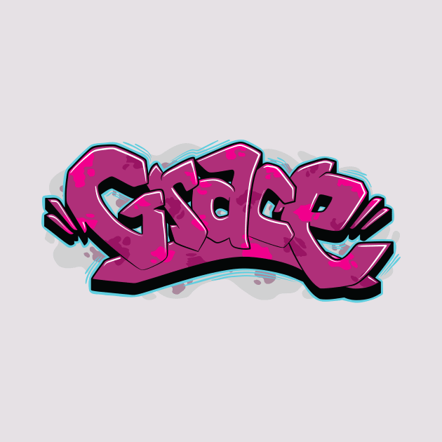 Grace graffiti name by Your Name Graffiti