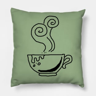 Coffee/Tea Lovers - T-Shirt Pillow