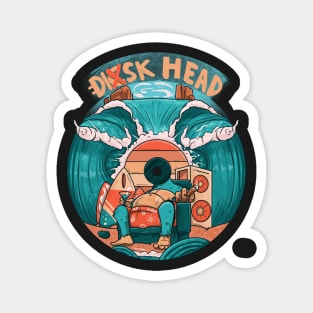 Disk Head Music Feeds My Soul Magnet