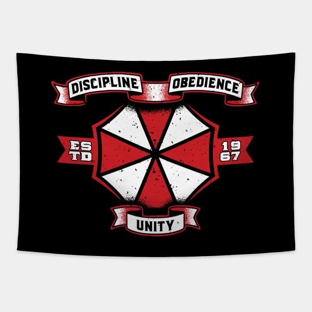 Umbrella Banners Tapestry by DCLawrenceUK