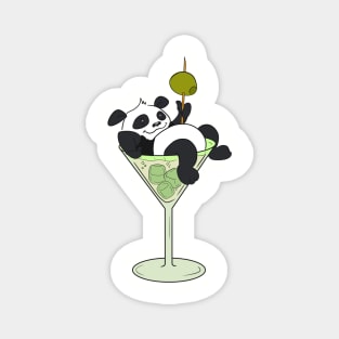 Quarantine drink Funny Panda Magnet