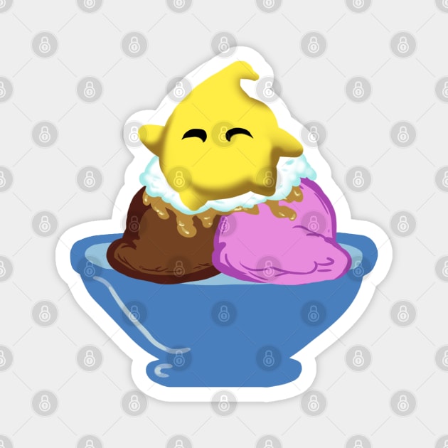 Luma Ice Cream Magnet by PickFairy