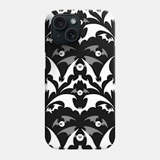 Bats - B&W Phone Case