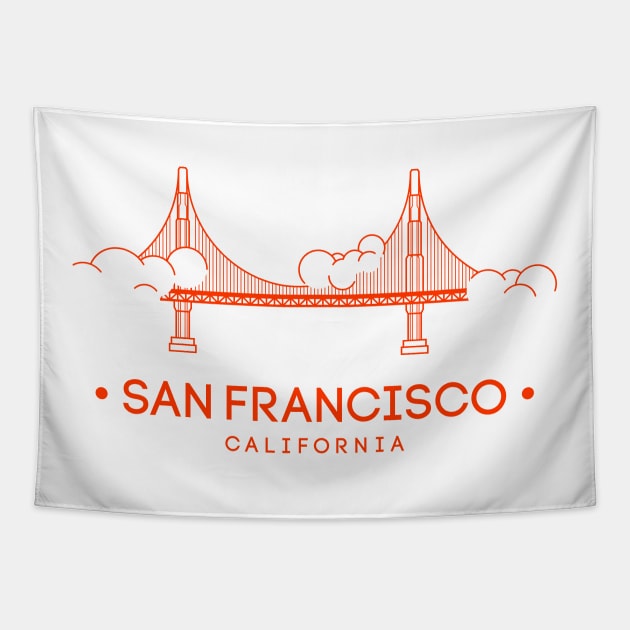 San Francisco Tapestry by Brady