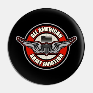 Army Aviator Wings Pin