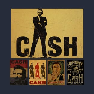 Johnny Cash POster Vintage T-Shirt