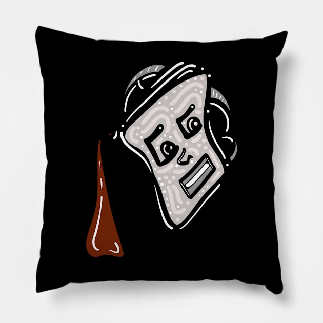 Wacky Coffee Pot Pillow by Sparkleweather