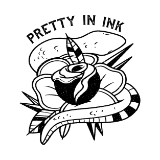 Pretty In Ink Tattoo Lover T-Shirt