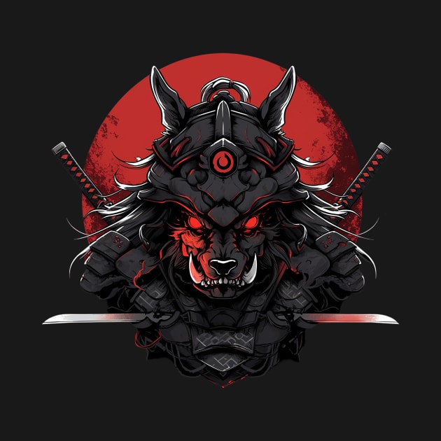 samurai dog by fancy ghost