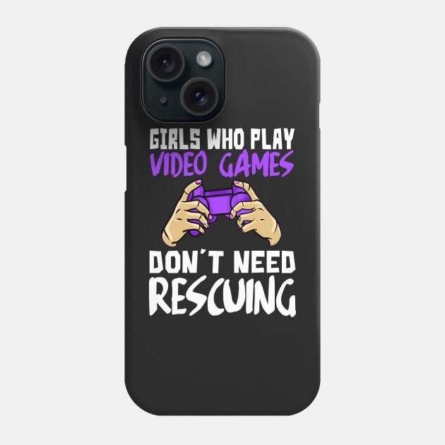 girlswhoplayvideogames Phone Case by Prairie Ridge Designs