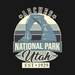 Arches National Park Utah Est 1929 T-Shirt