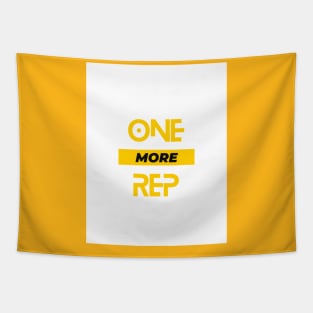 One More Rep Fitness Apparel Tapestry