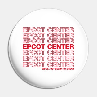 EPCOT Center Thank You Bag Pin