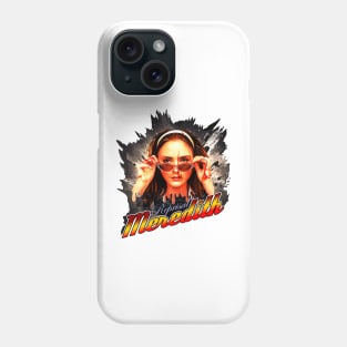 Reprisal tv series Madison Davenport as Meredith fan works graphic design by ironpalette Phone Case