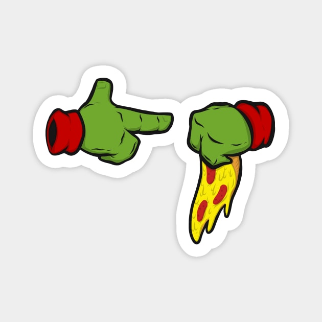 Run the Pizza Magnet by famousafterdeath