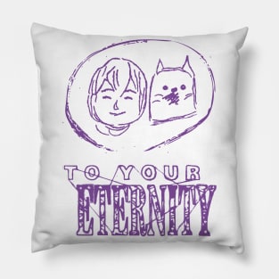 TO YOUR ETERNITY: THE BOY AND THE WOLF Pillow