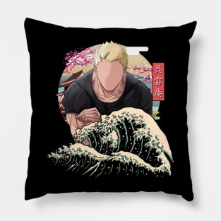 Karate vs. Niko Style Kengan Showdown Tee Pillow