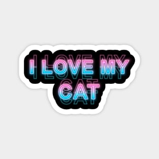 I love my cat Magnet