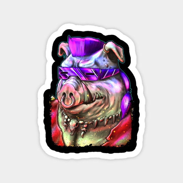 Bebop Magnet by thrashwolf