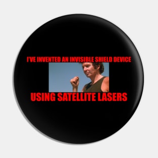 Satellite Lasers Pin