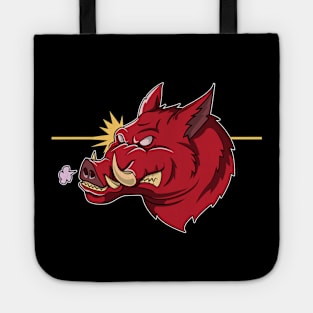 Angry Boar Head Tote