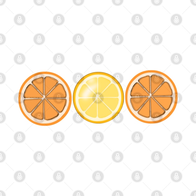 Lemon and Orange Rings by KateQR