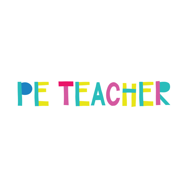 PE Teacher Gift Idea Cute Back to School by BetterManufaktur