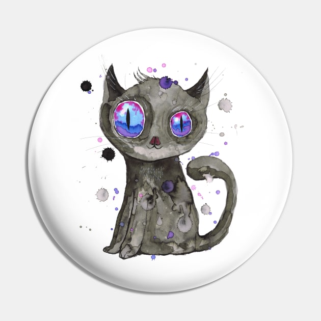 Black cute kitten Pin by Bwiselizzy