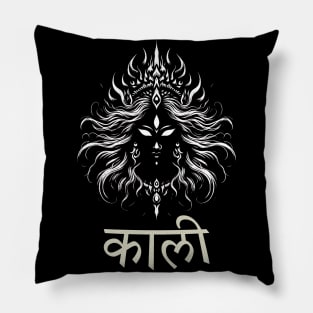 Creepy Hindu Goddess Kali Ma Pillow