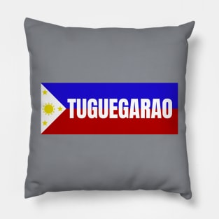 Tuguegarao City in Philippines Flag Pillow