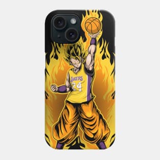 DRAGON BALL BASKET FIRE Phone Case