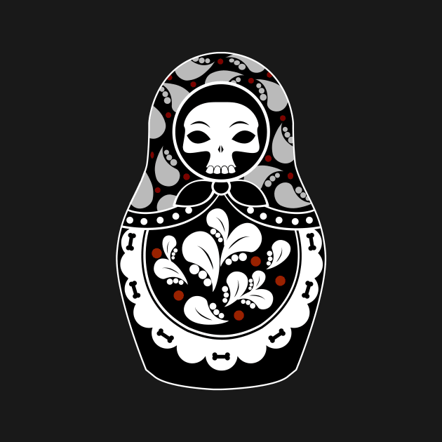 Dead matrioshka skeleton by AlexMill