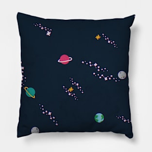 Lost in Space Pattern Pillow