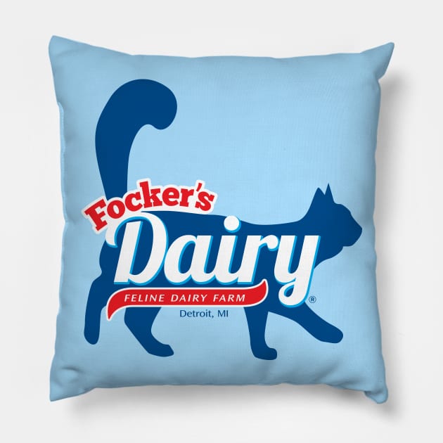 Focker's Dairy Pillow by SaltyCult
