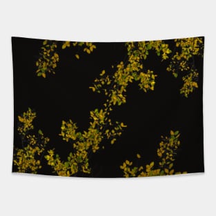 green and yellow leaves Tapestry