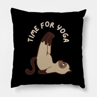 funny ragdoll cat Pillow