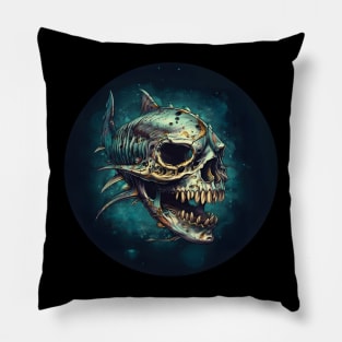 Zombie Shark Pillow