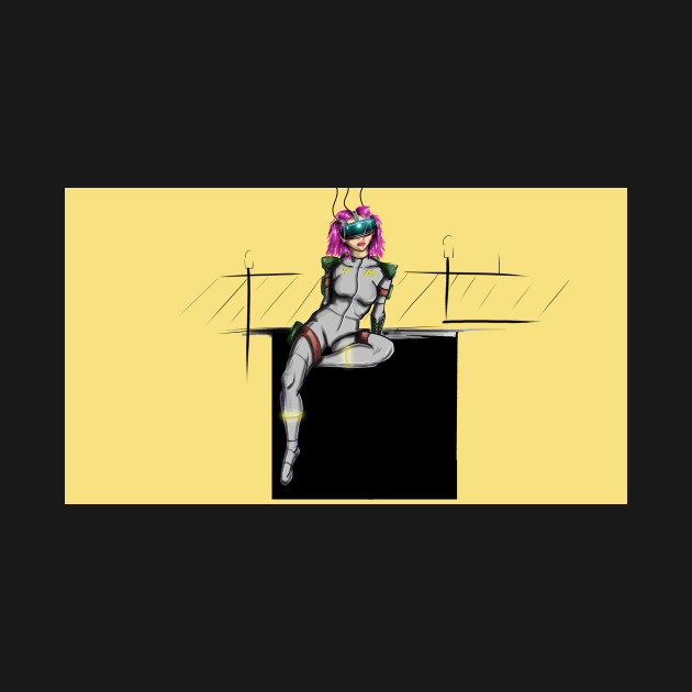 Cyberpunk Concept Girl by Tom2311Tom