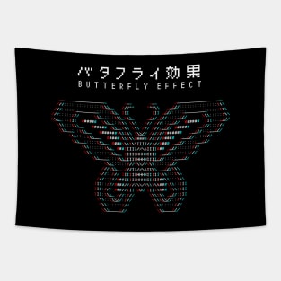 Butterfly Effect (3D Anaglyph) Tapestry