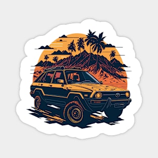 Toyota RAV4 4x4 Classic truck Magnet