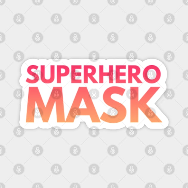 Superhero Mask Magnet by Worldengine