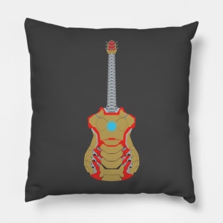 iron guitar Pillow